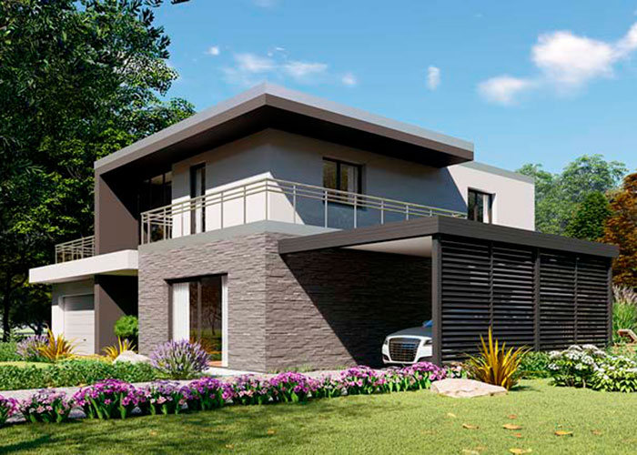 réalisation carport sur blanquefort