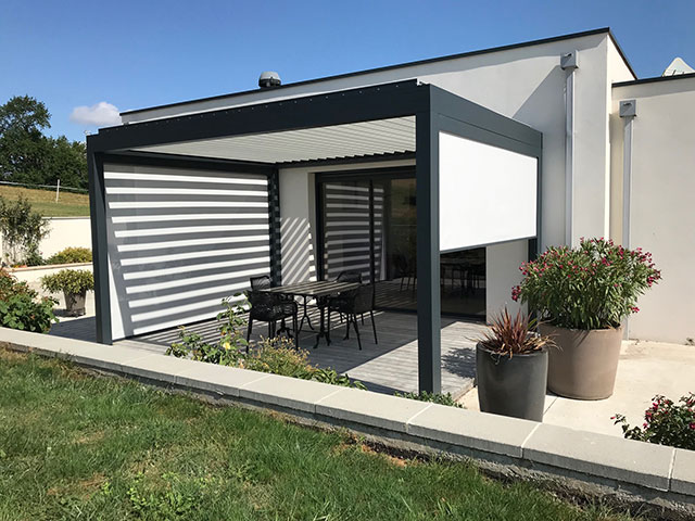  réalisation d'une pergola sur Blanquefort