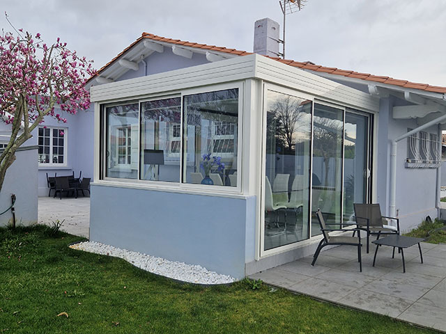 contruction véranda par stores isol vérandas la teste de buch