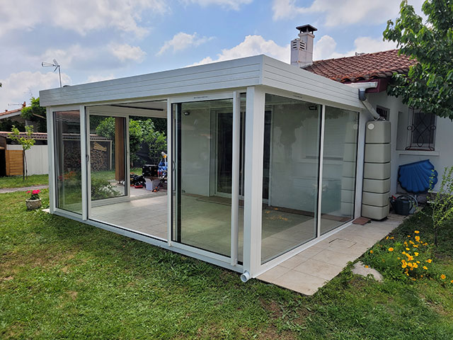 artisan construction veranda sur sanguinet