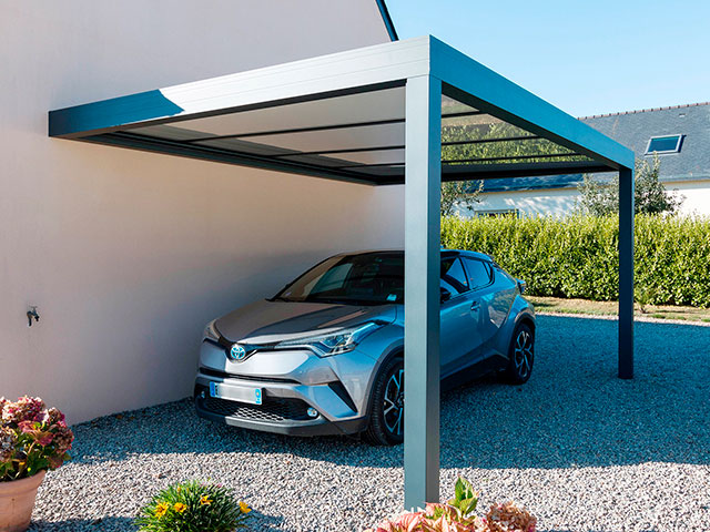 construction abris voiture sur saint médard en jalles